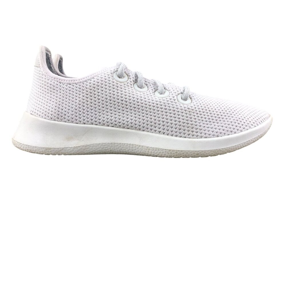Allbirds Women's Size 9 Tree Runner TR White Lace-Up Everyday Sneakers Shoes